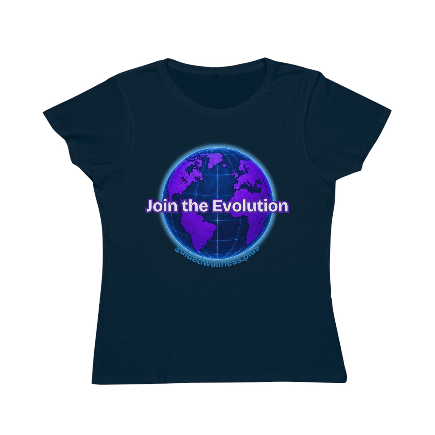 Eco-Friendly Women's Classic T-Shirt - 'Join the Evolution' Graphic Tee