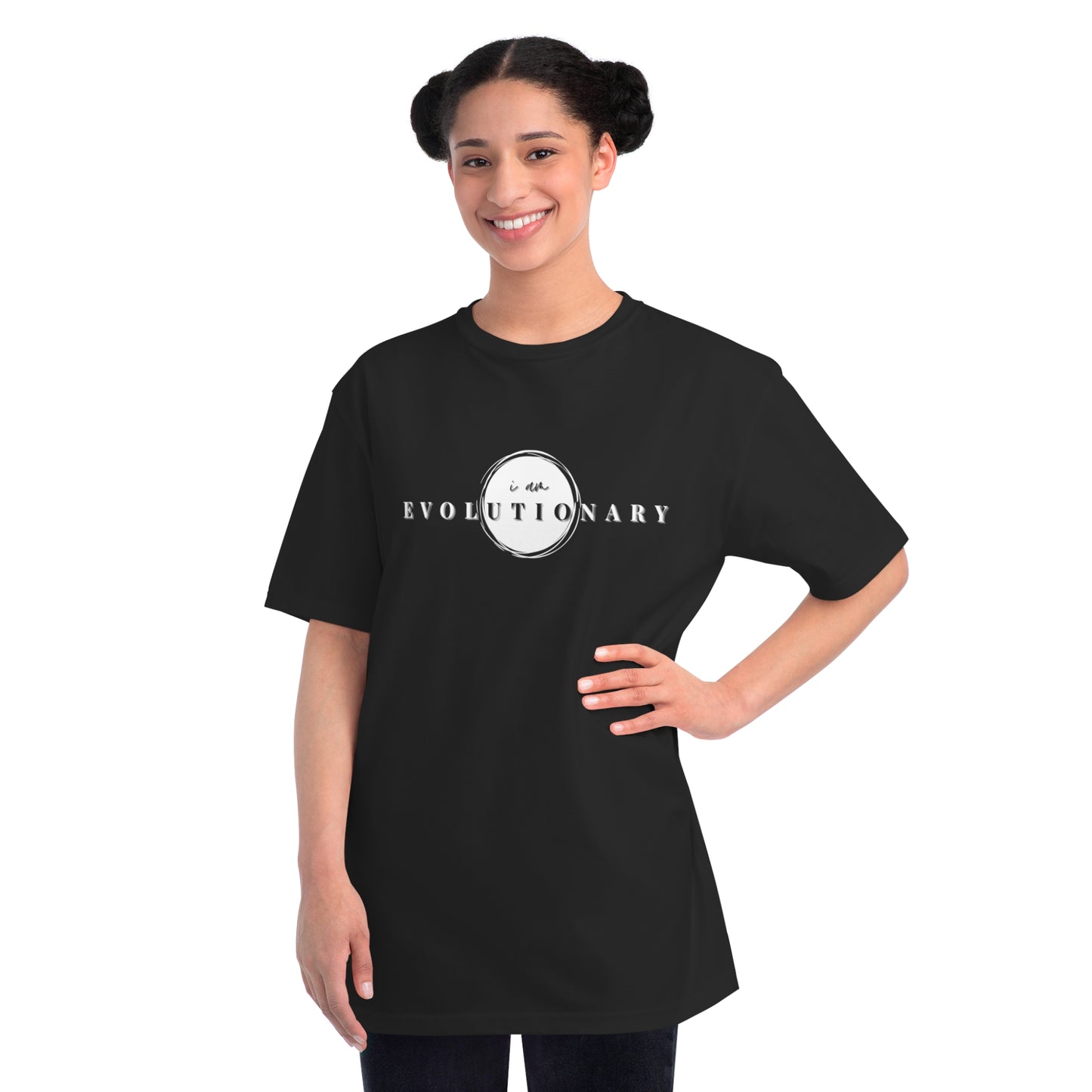 Unisex Organic Classic T-Shirt - "I am Evolutionary" Statement Tee