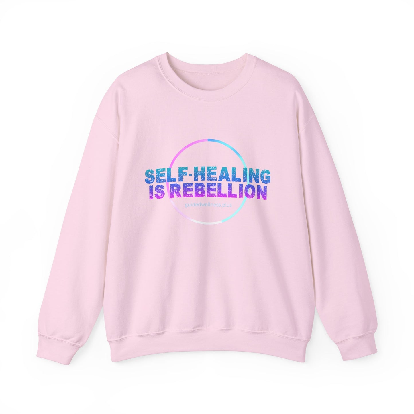 Self-Healing Is Rebellion Sweatshirt - Unisex Heavy Blend Crewneck
