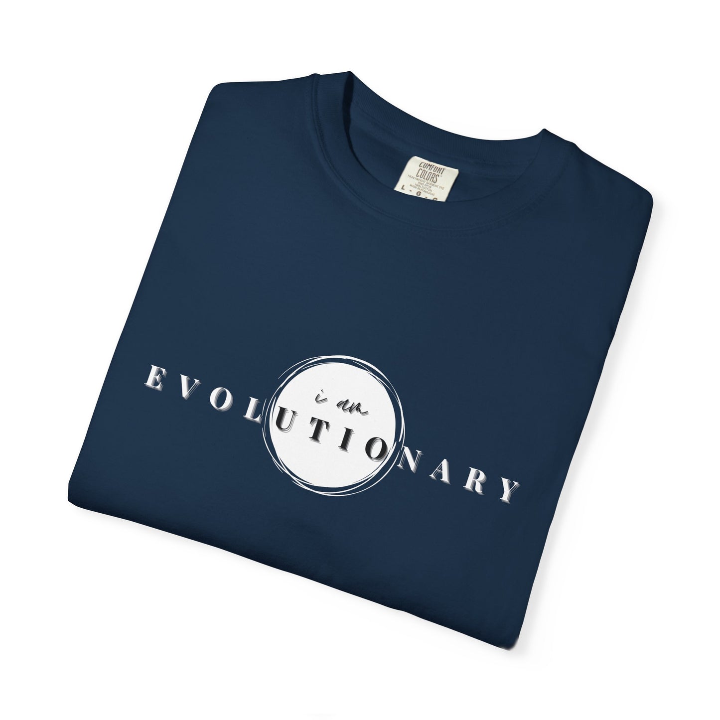 Unisex Garment-Dyed T-shirt - Evolutionary Vibes Tee for Every Day