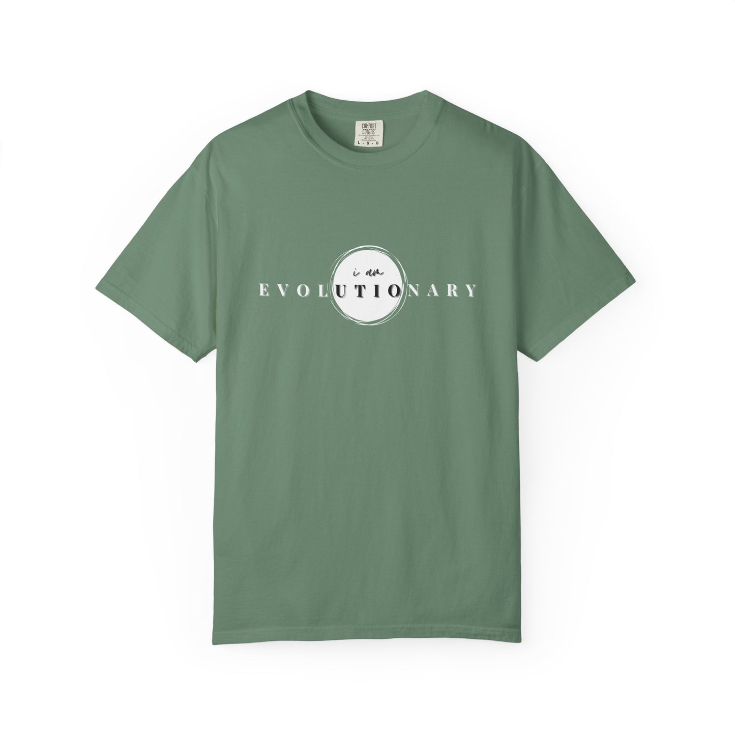 Unisex Garment-Dyed T-shirt - Evolutionary Vibes Tee for Every Day