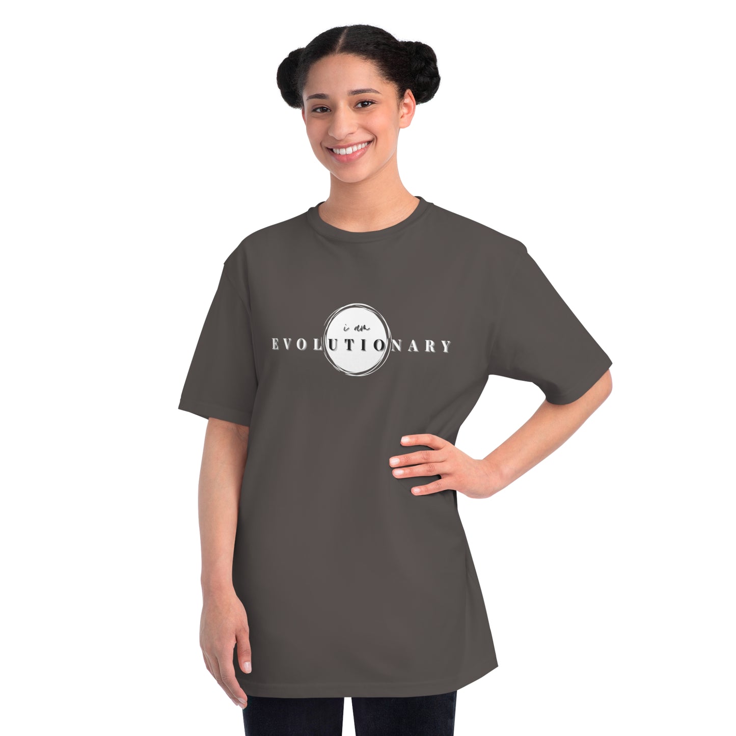 Unisex Organic Classic T-Shirt - "I am Evolutionary" Statement Tee