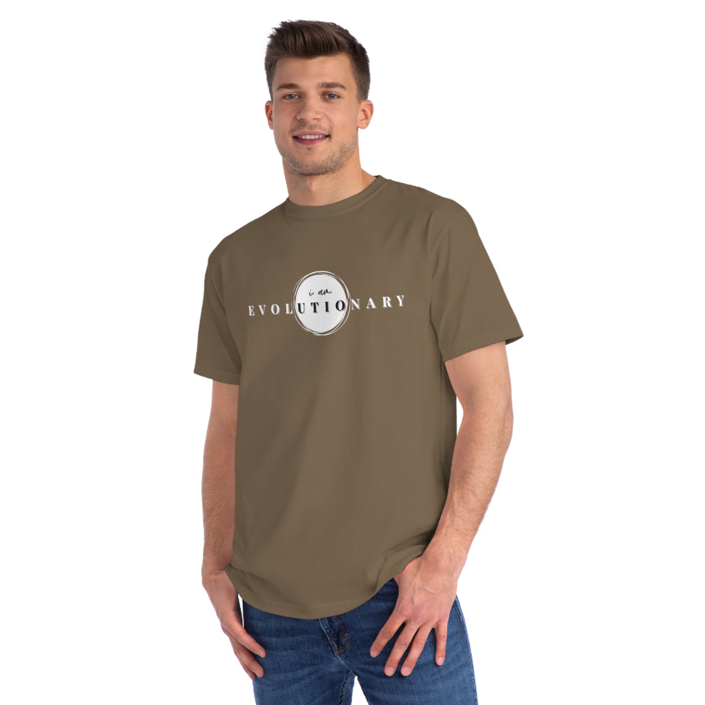 Unisex Organic Classic T-Shirt - "I am Evolutionary" Statement Tee