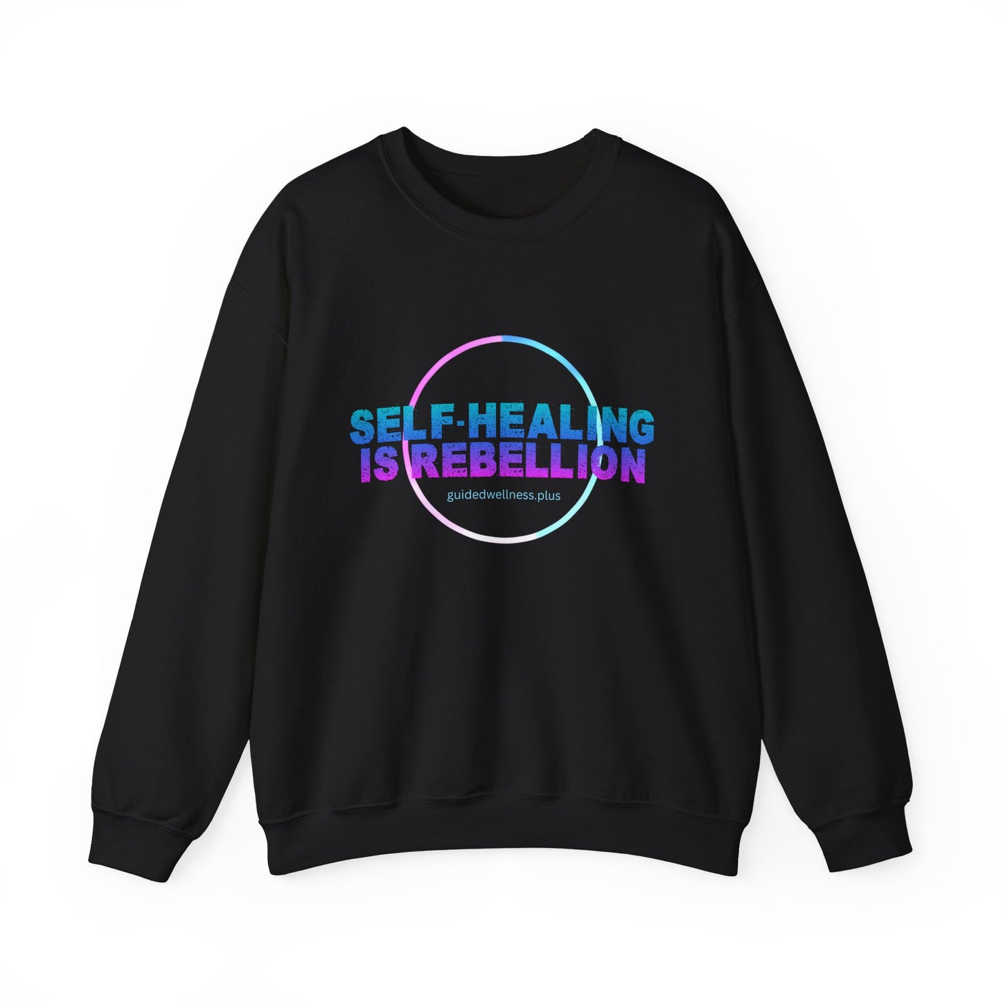 Self-Healing Is Rebellion Sweatshirt - Unisex Heavy Blend Crewneck