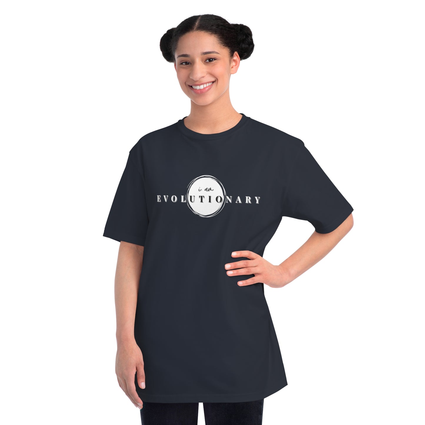Unisex Organic Classic T-Shirt - "I am Evolutionary" Statement Tee