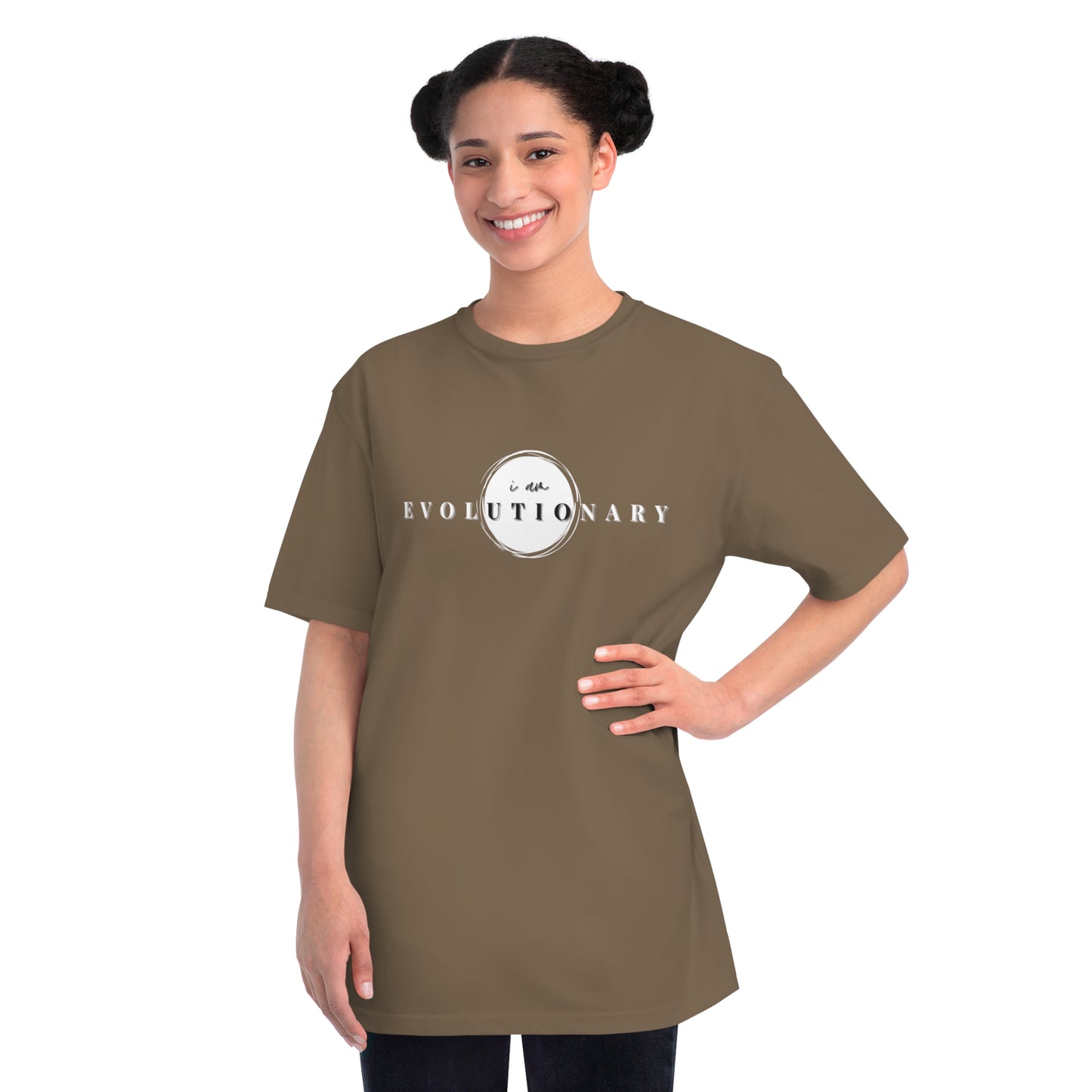 Unisex Organic Classic T-Shirt - "I am Evolutionary" Statement Tee