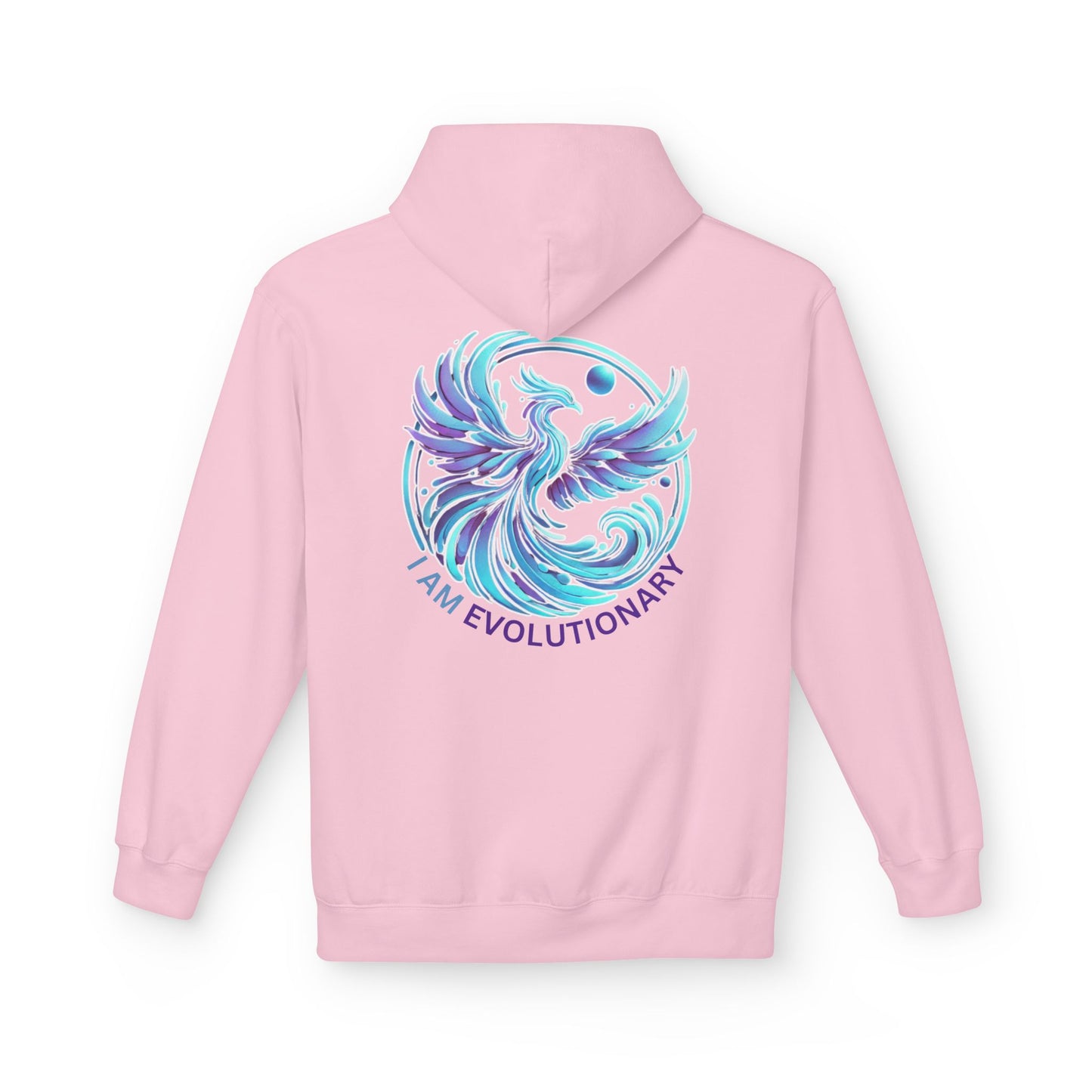 I Am Evolutionary Unisex Softstyle Fleece Hoodie - Cozy & Inspirational