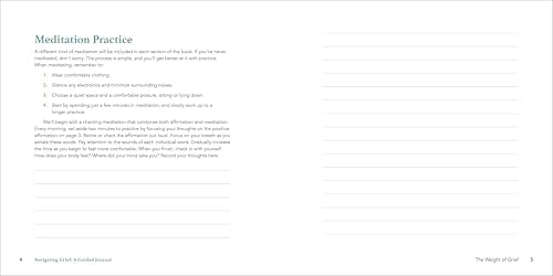 Navigating Grief: A Guided Journal: Prompts and Exercises for Reflection and Healing
