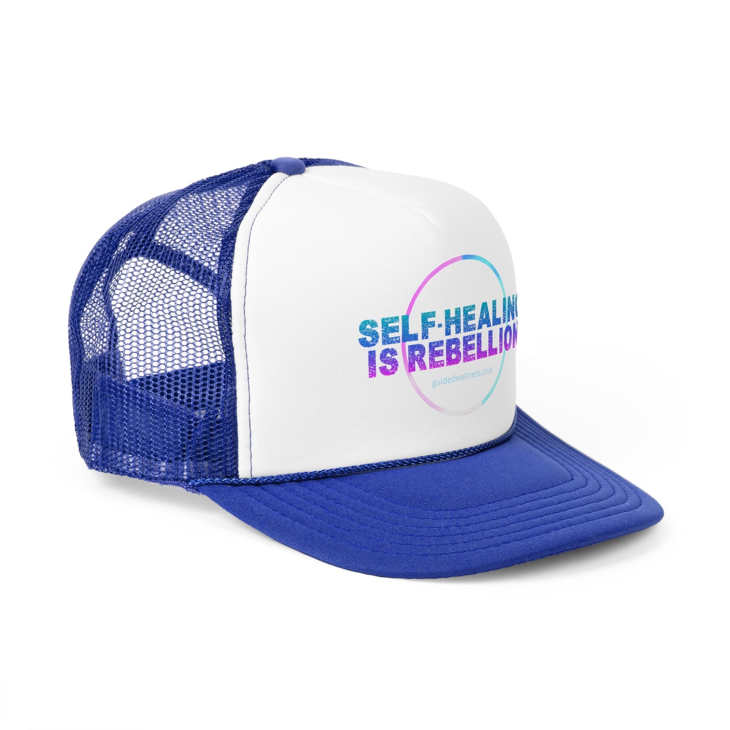 Self-Healing is Rebellion Trucker Cap - Wellness & Empowerment Hat