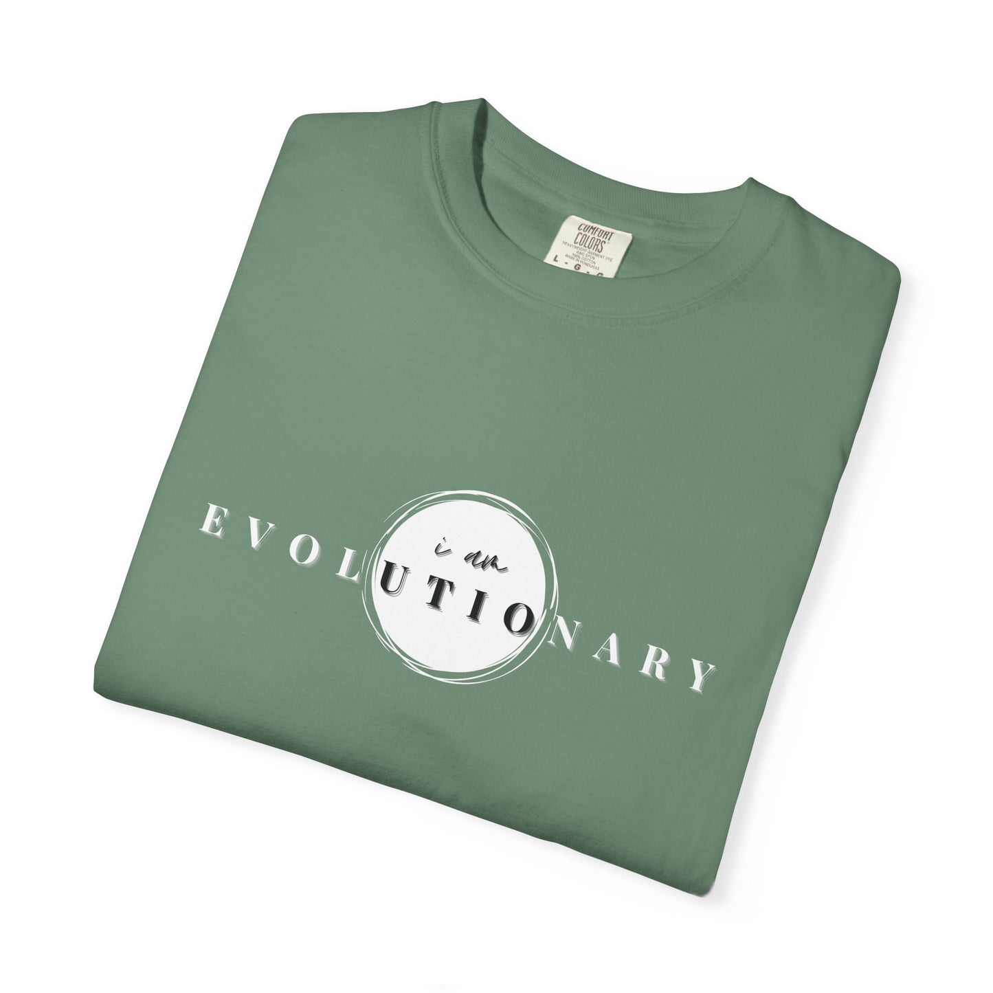 Unisex Garment-Dyed T-shirt - Evolutionary Vibes Tee for Every Day