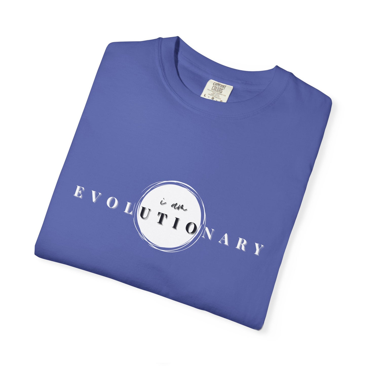 Unisex Garment-Dyed T-shirt - Evolutionary Vibes Tee for Every Day