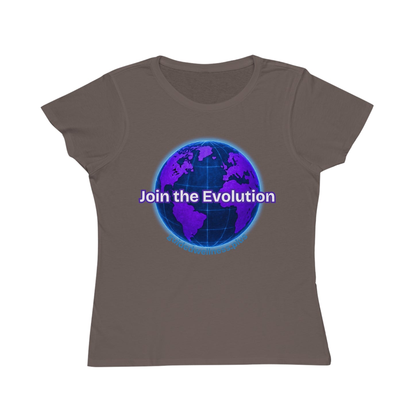 Eco-Friendly Women's Classic T-Shirt - 'Join the Evolution' Graphic Tee
