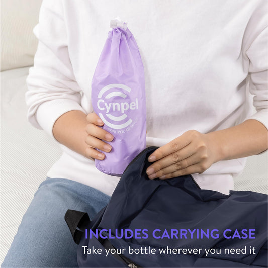 Cynpel Peri Bottle - Portable Travel Bidet for Men or Women - Labour and Maternity Hospital Bag Essentials - After Birth Recovery Tools for Postpartum Mum - Perineal Spray Bottle