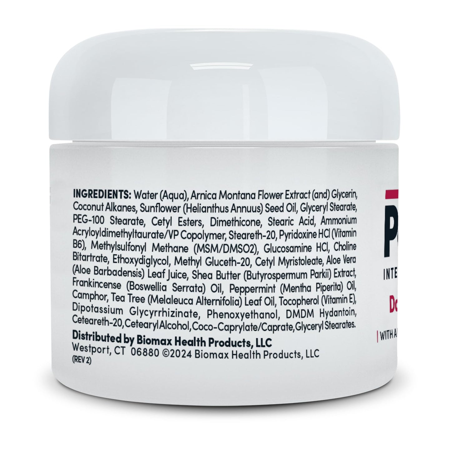 Penetrex Joint & Muscle Therapy - Soothing Comfort for Back, Neck, Hands, Feet - Premium Whole Body Rub with Arnica, Vitamin B6 MSM & Boswellia - Non-Greasy 2oz Cream