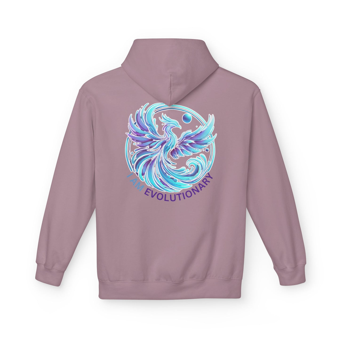 I Am Evolutionary Unisex Softstyle Fleece Hoodie - Cozy & Inspirational