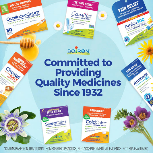 Boiron Arnicare Cream Natural Soothing Relief for Joint Pain, Muscle Pain, Inflammation, Soreness, and Bruises - Fast Absorbing and Fragrance-Free - 4.2 oz