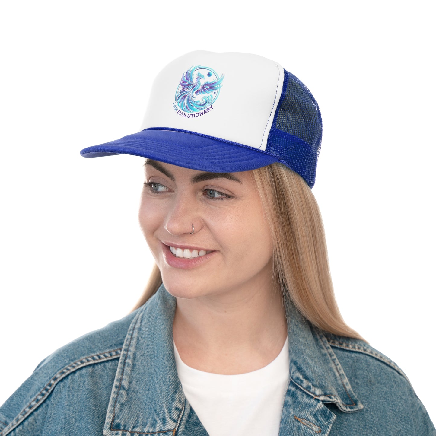 I am Evolutionary Trucker Cap - Wellness & Empowerment Hat