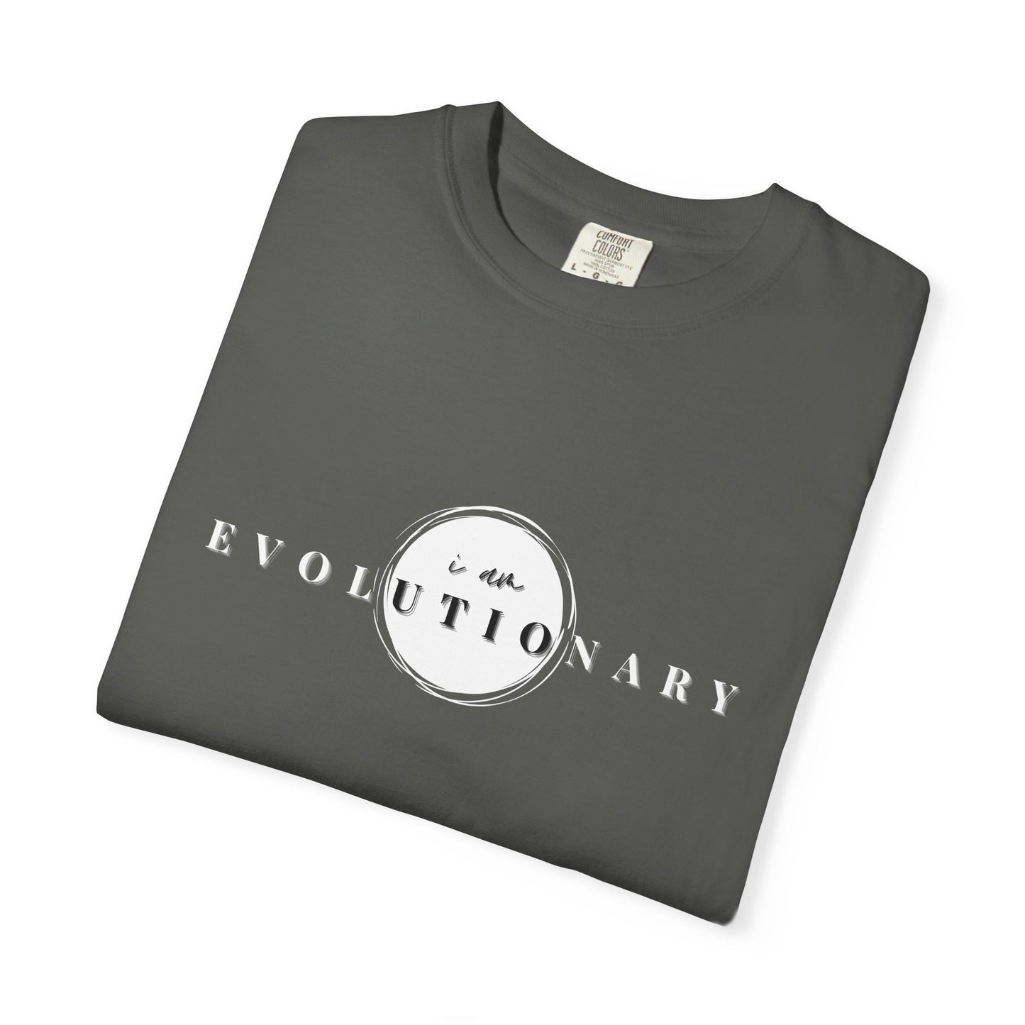 Unisex Garment-Dyed T-shirt - Evolutionary Vibes Tee for Every Day