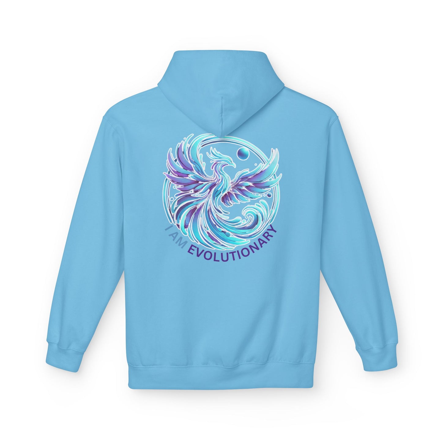 I Am Evolutionary Unisex Softstyle Fleece Hoodie - Cozy & Inspirational
