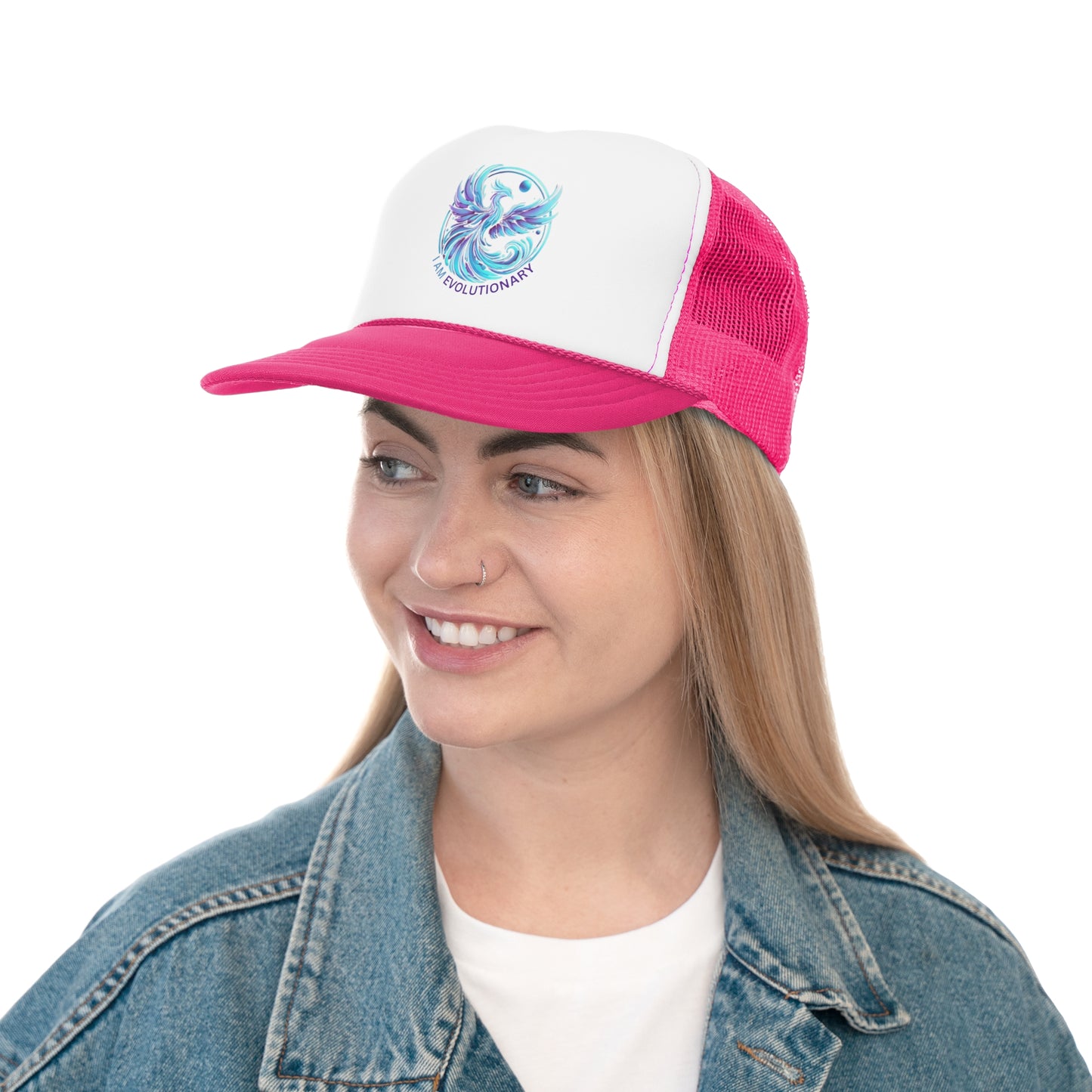 I am Evolutionary Trucker Cap - Wellness & Empowerment Hat