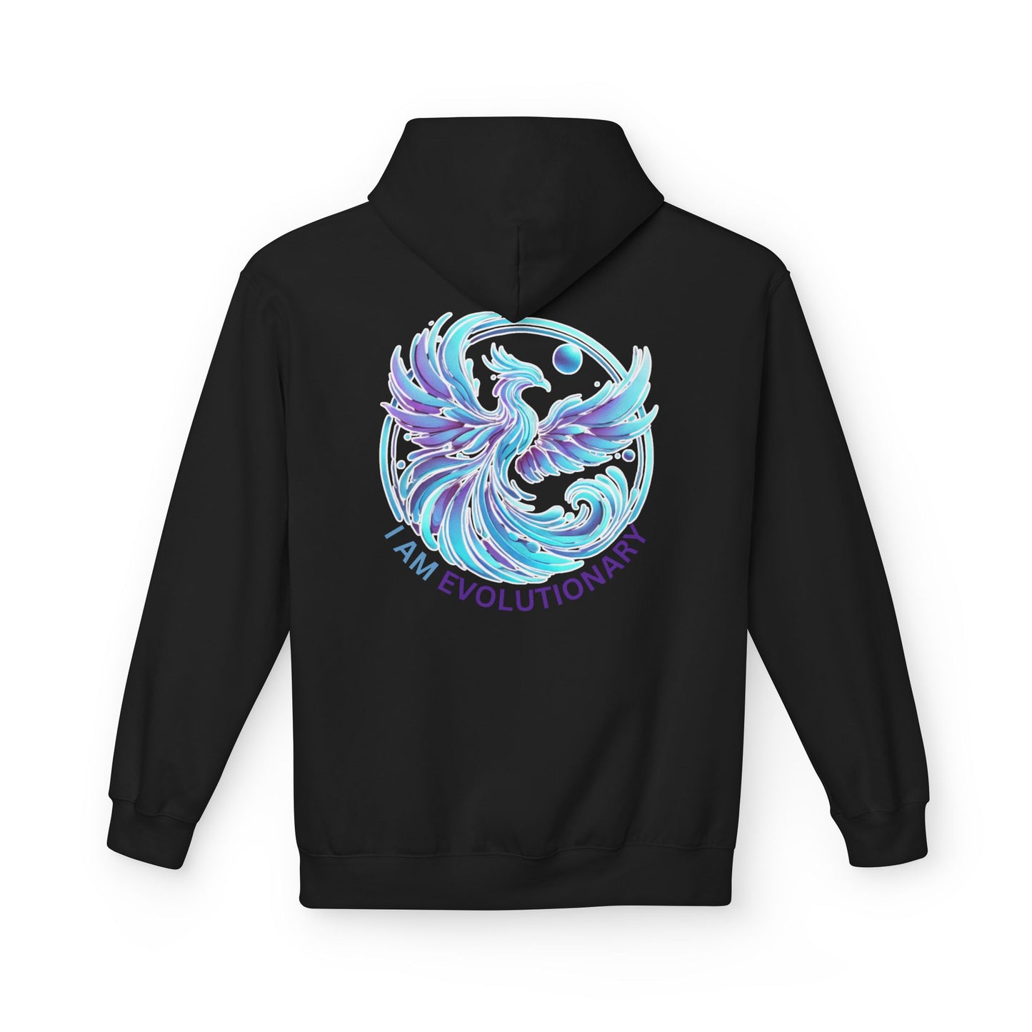 I Am Evolutionary Unisex Softstyle Fleece Hoodie - Cozy & Inspirational