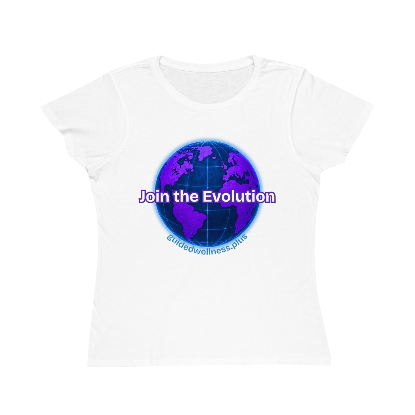 Eco-Friendly Women's Classic T-Shirt - 'Join the Evolution' Graphic Tee