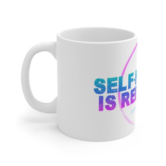 Inspirational Self-Healing Mug, Motivational Coffee Cup, Gift for Wellness Journeys, Mindfulness Enthusiasts, Self-Care