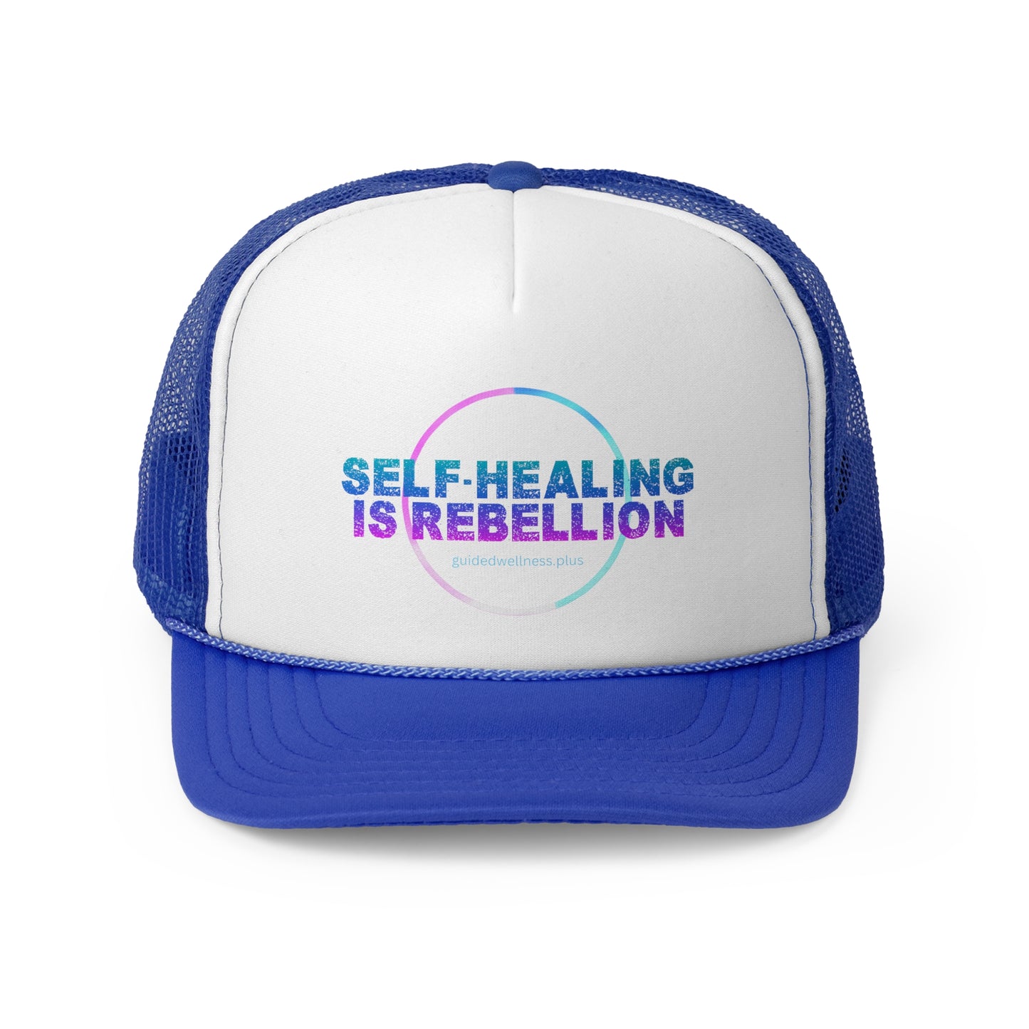 Self-Healing is Rebellion Trucker Cap - Wellness & Empowerment Hat
