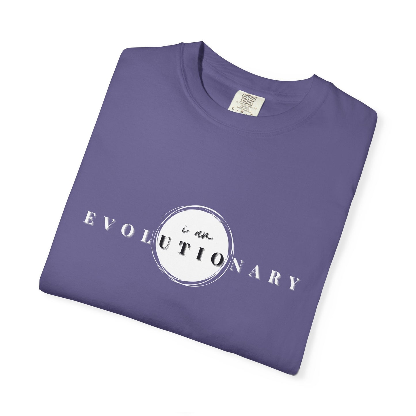Unisex Garment-Dyed T-shirt - Evolutionary Vibes Tee for Every Day