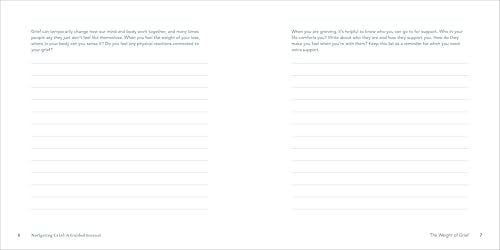 Navigating Grief: A Guided Journal: Prompts and Exercises for Reflection and Healing
