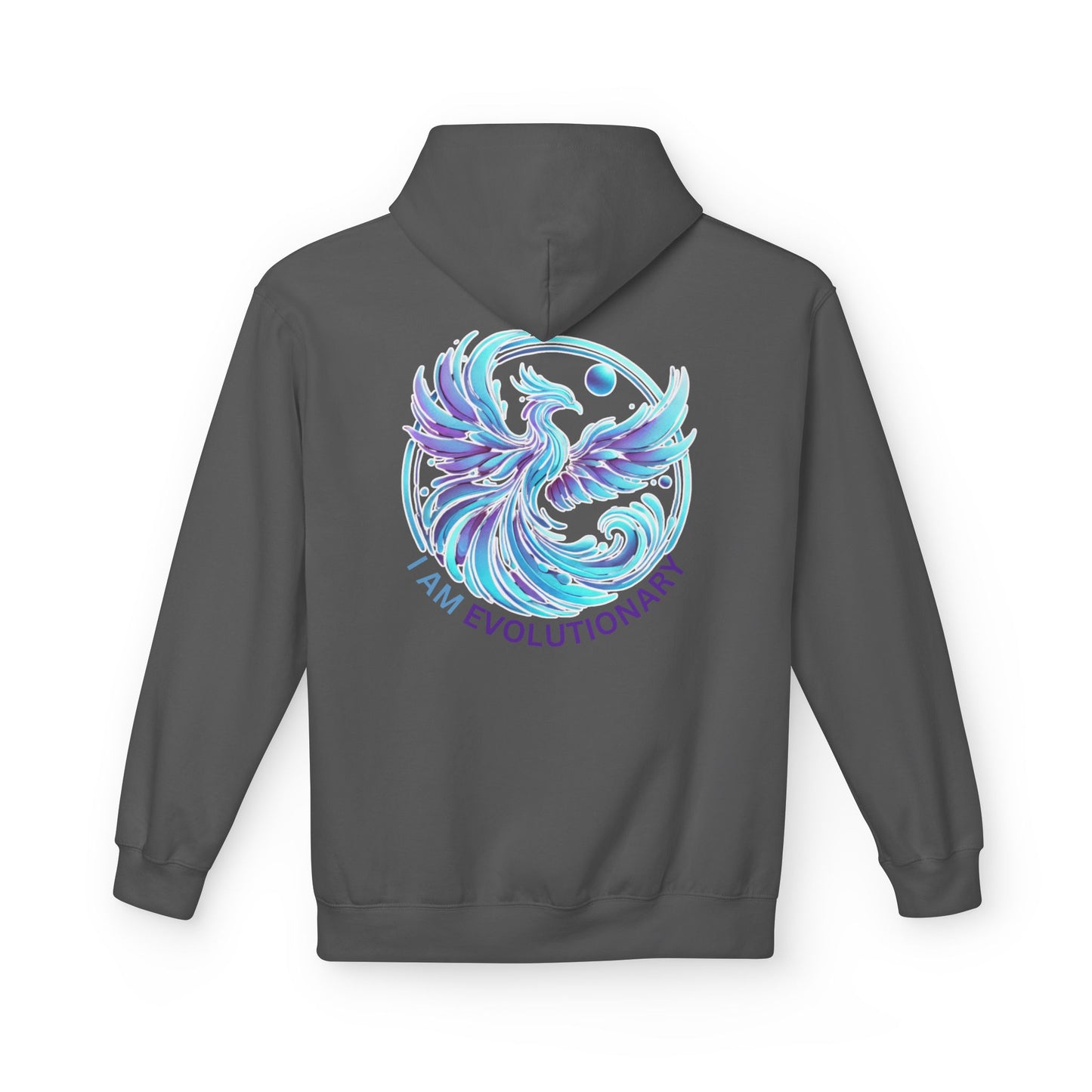 I Am Evolutionary Unisex Softstyle Fleece Hoodie - Cozy & Inspirational