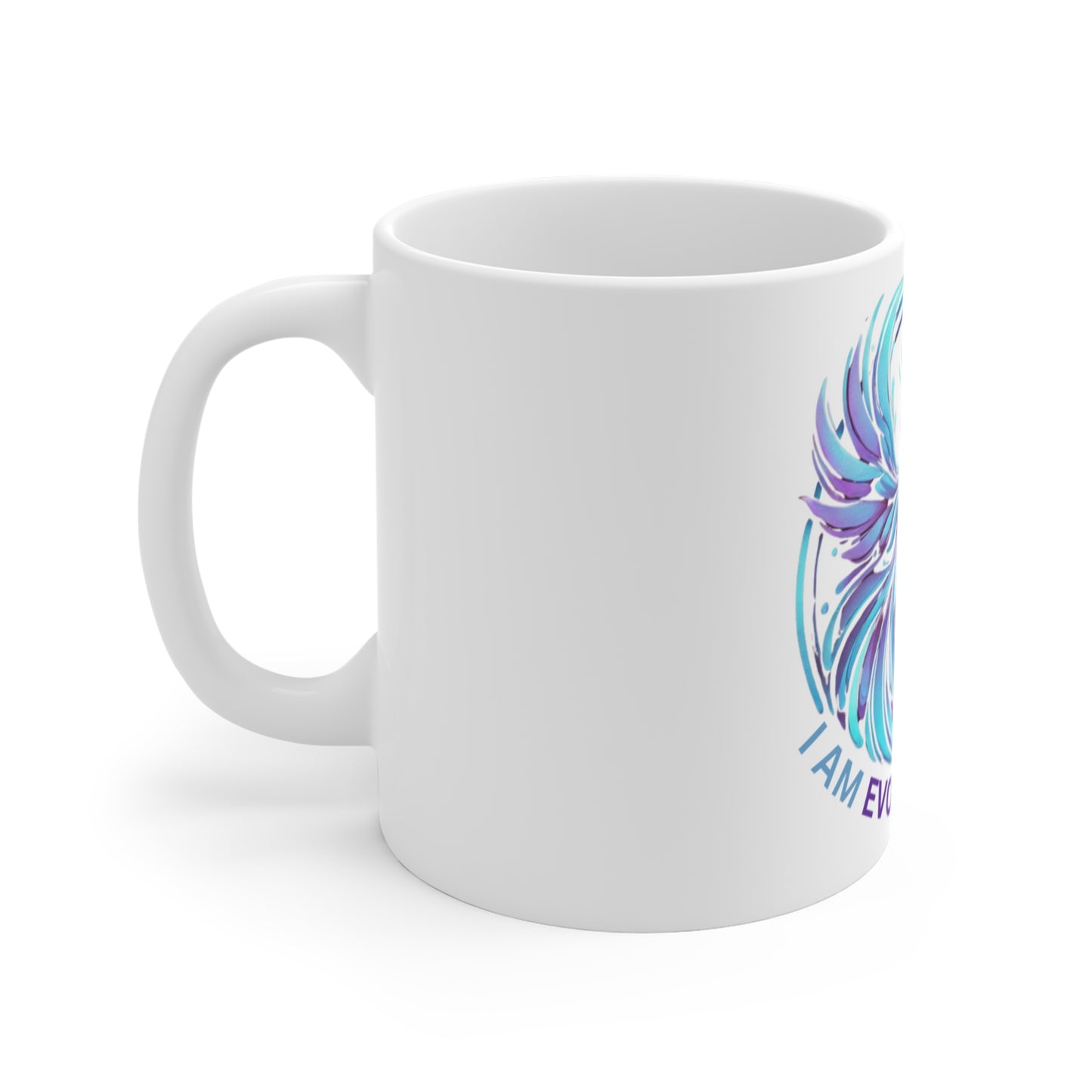 Inspirational Self-Healing Mug, Motivational Coffee Cup, Gift for Wellness Journeys, Mindfulness Enthusiasts, Self-Care