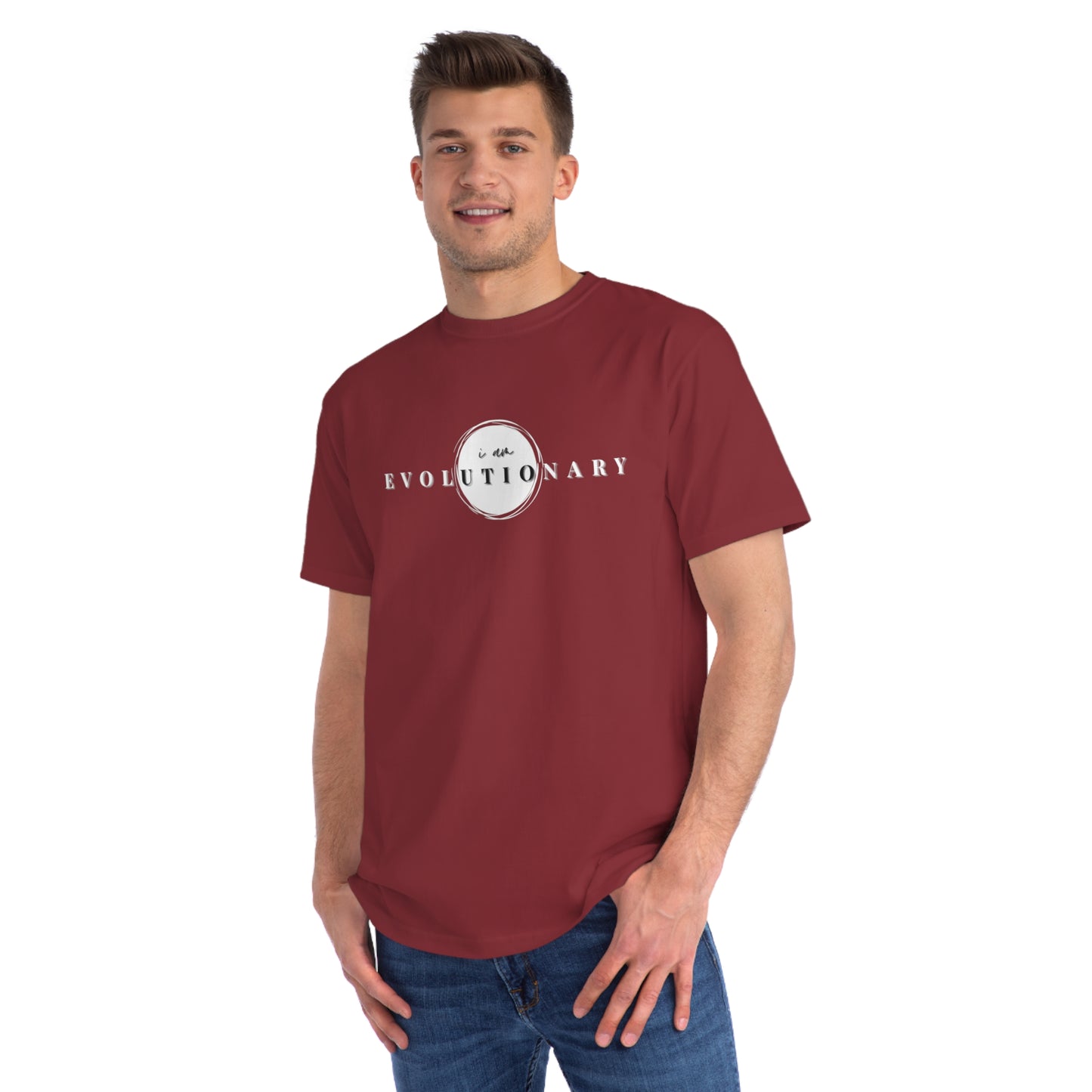 Unisex Organic Classic T-Shirt - "I am Evolutionary" Statement Tee