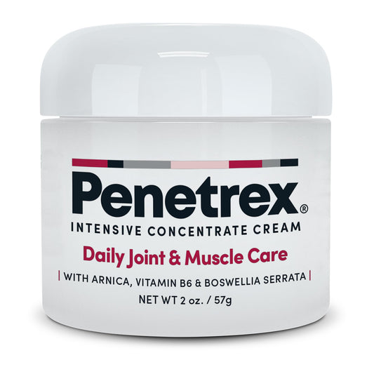 Penetrex Joint & Muscle Therapy - Soothing Comfort for Back, Neck, Hands, Feet - Premium Whole Body Rub with Arnica, Vitamin B6 MSM & Boswellia - Non-Greasy 2oz Cream