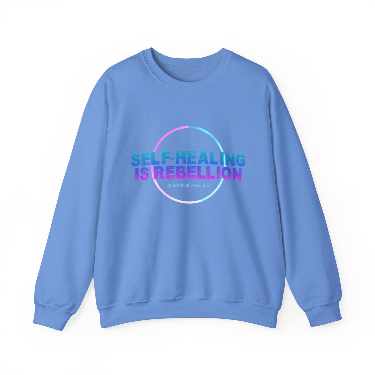 Self-Healing Is Rebellion Sweatshirt - Unisex Heavy Blend Crewneck
