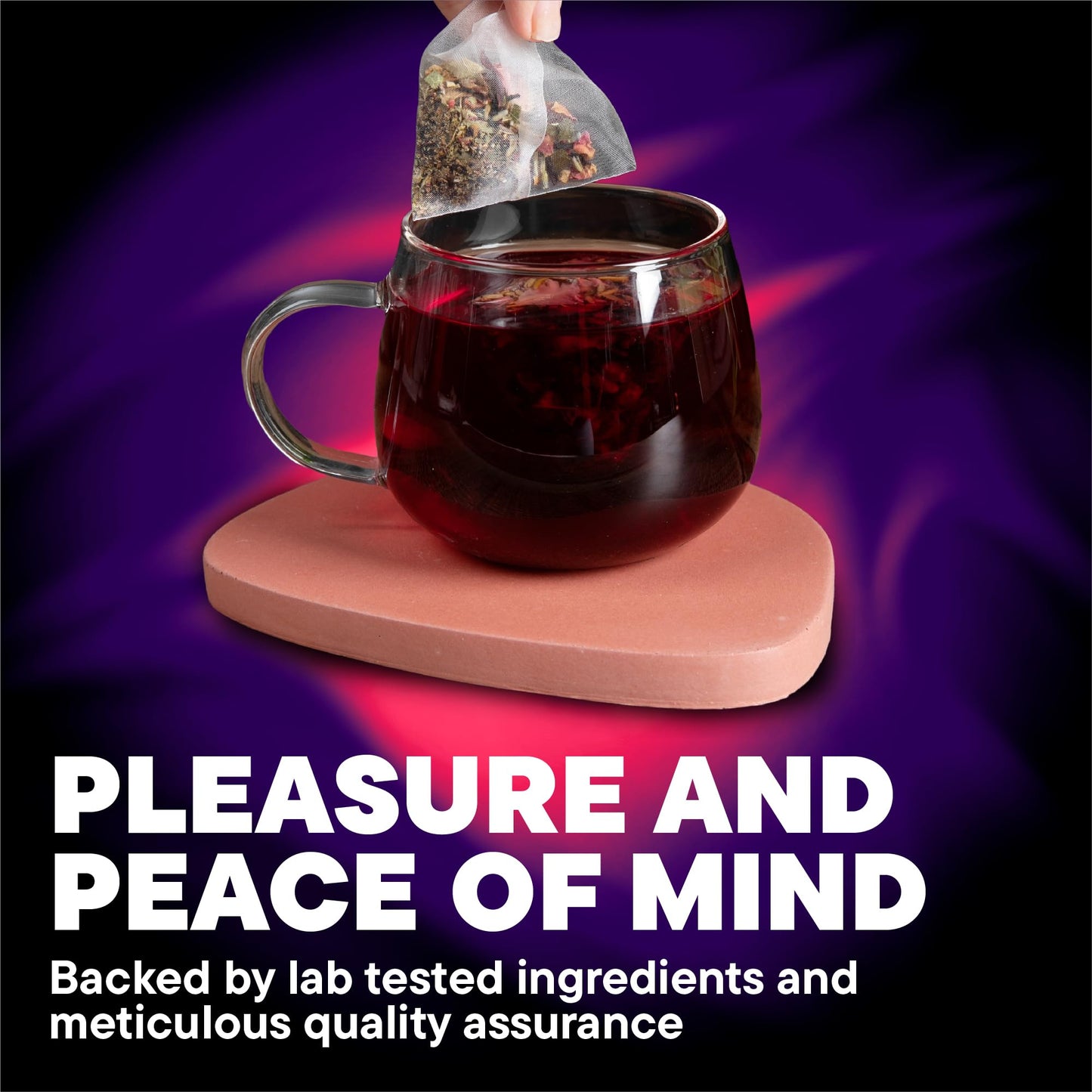 Deviant Blends Libido Booster for Women – Sugar Free & Gluten Free with Horny Goat Weed, Fenugreek, Butterfly Pea Flower, and Hibiscus – Fast-Acting Aphrodisiac Tea Libido Booster for Women & Men