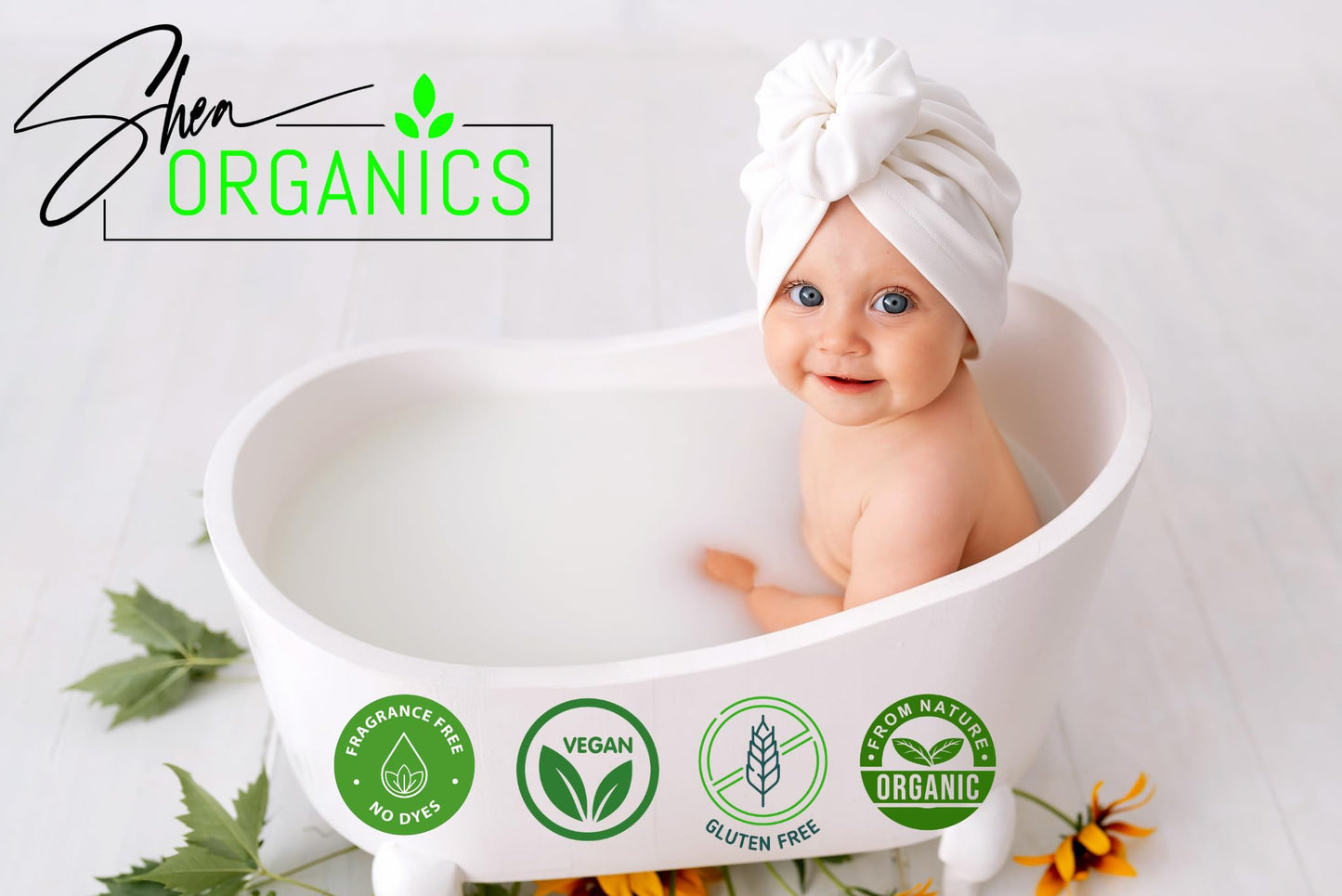 Shea Organics Organic Colloidal Oatmeal – 16 OZ | Soothing Bath & Skin Care Powder | Helps Soothe Itchy, Dry Skin | Safe for Babies & Adults | Great for Soap Making