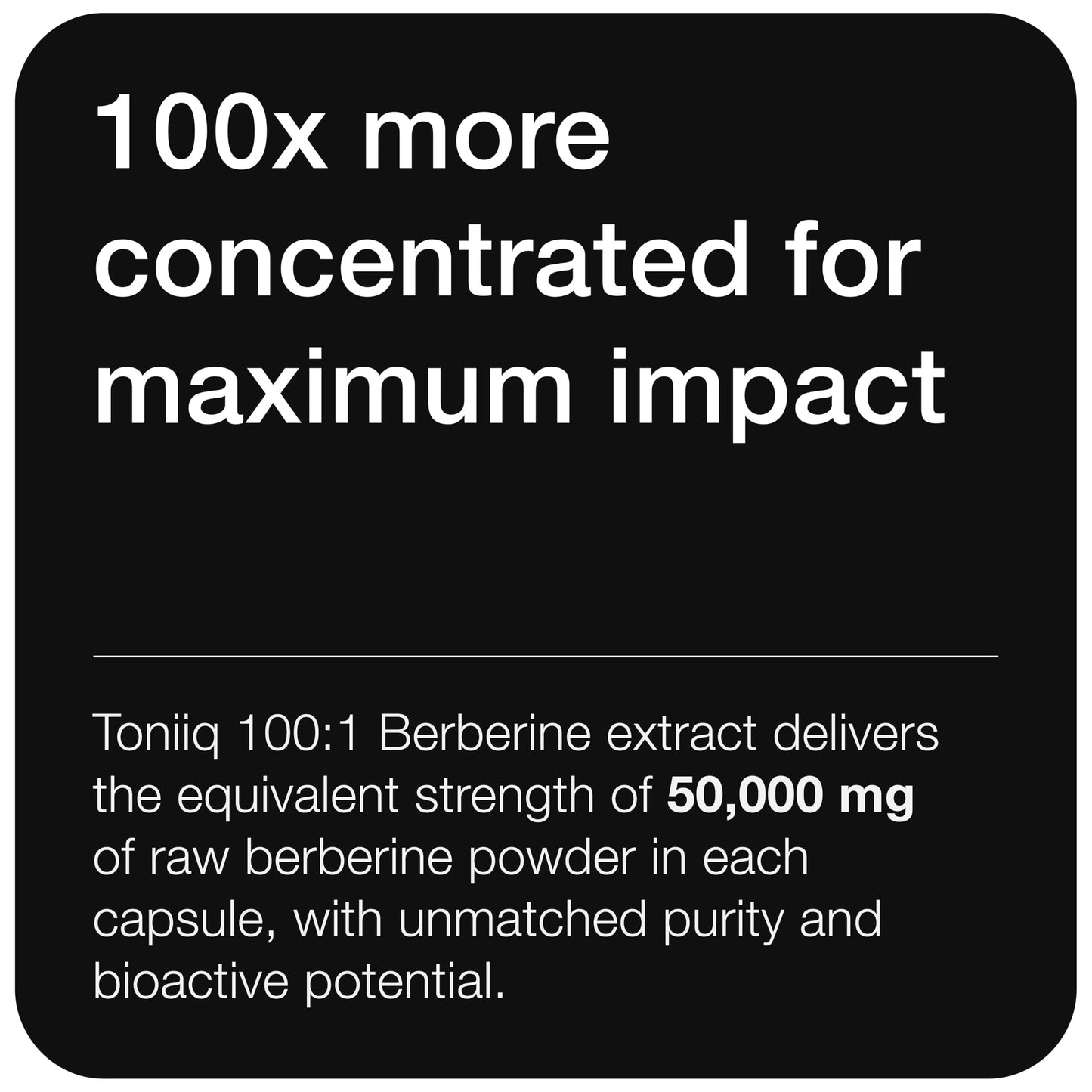 Toniiq Ultra High Strength Berberine HCl 500mg from The Himalayas - Berberine Supplement - 97% Tested Purity Extract - Wild Harvested - Concentrated Berberine 500mg Supplements -90 Veggie Capsules