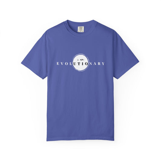 Unisex Garment-Dyed T-shirt - Evolutionary Vibes Tee for Every Day