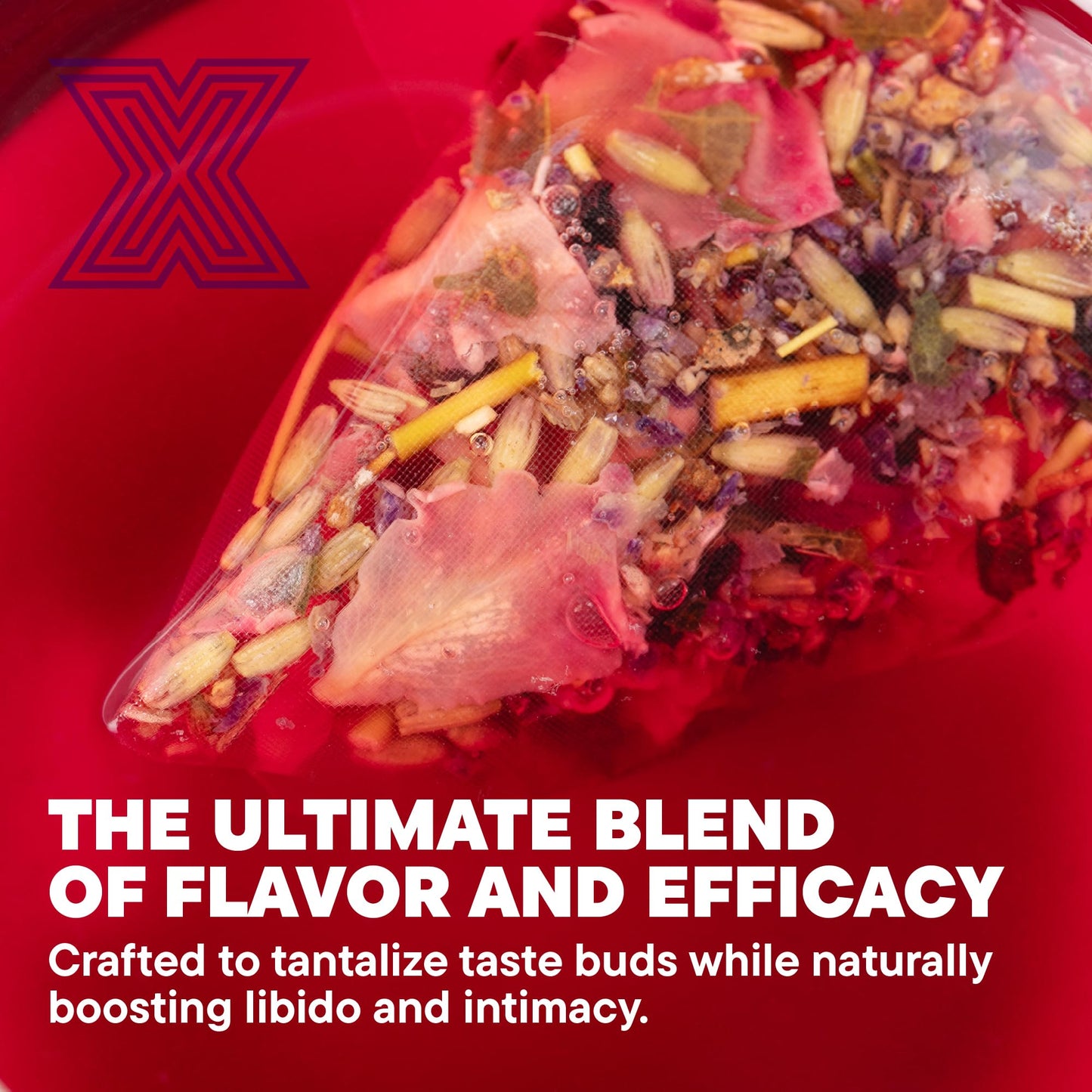 Deviant Blends Libido Booster for Women – Sugar Free & Gluten Free with Horny Goat Weed, Fenugreek, Butterfly Pea Flower, and Hibiscus – Fast-Acting Aphrodisiac Tea Libido Booster for Women & Men