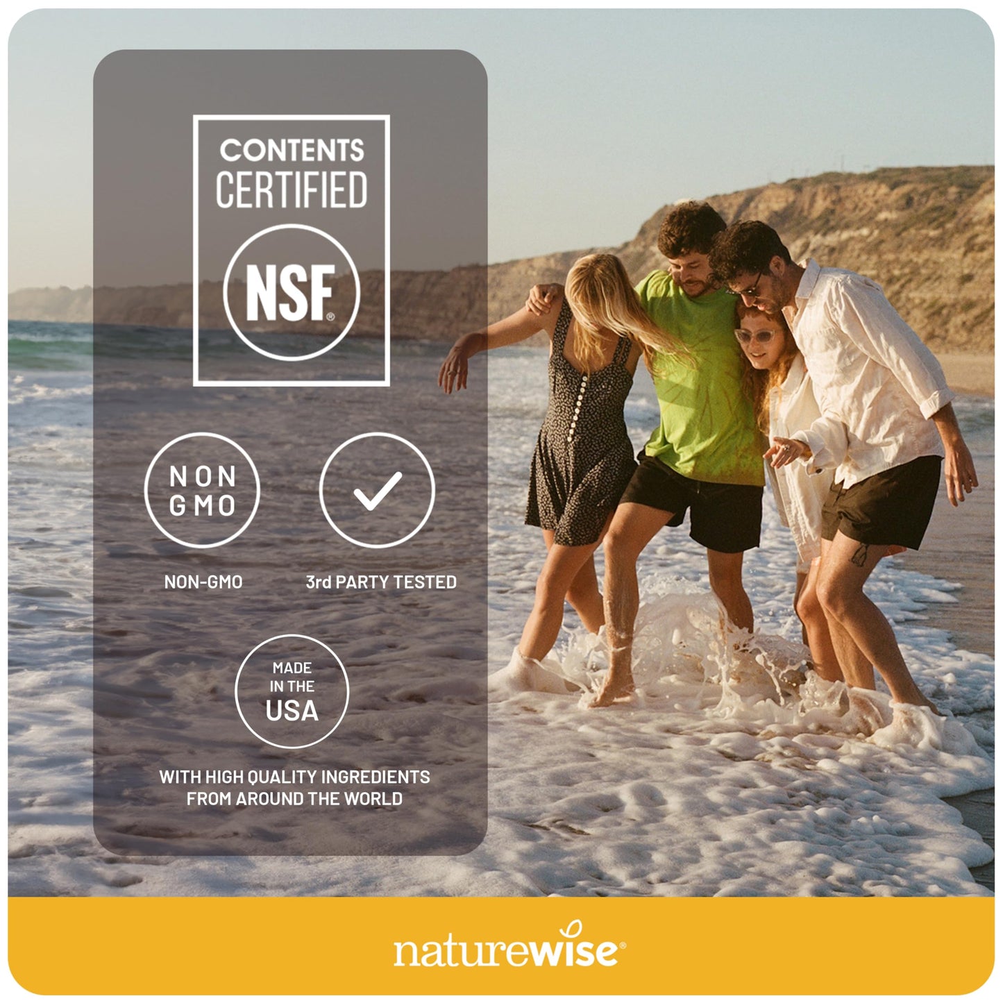NatureWise Vitamin D3 5000iu (125 mcg) 200-Day Supply for Immune Support, Healthy Muscle Function, and Bone Health - Non-GMO, Gluten Free in Organic Extra Virgin Olive Oil, (Mini Softgel), 200 Count