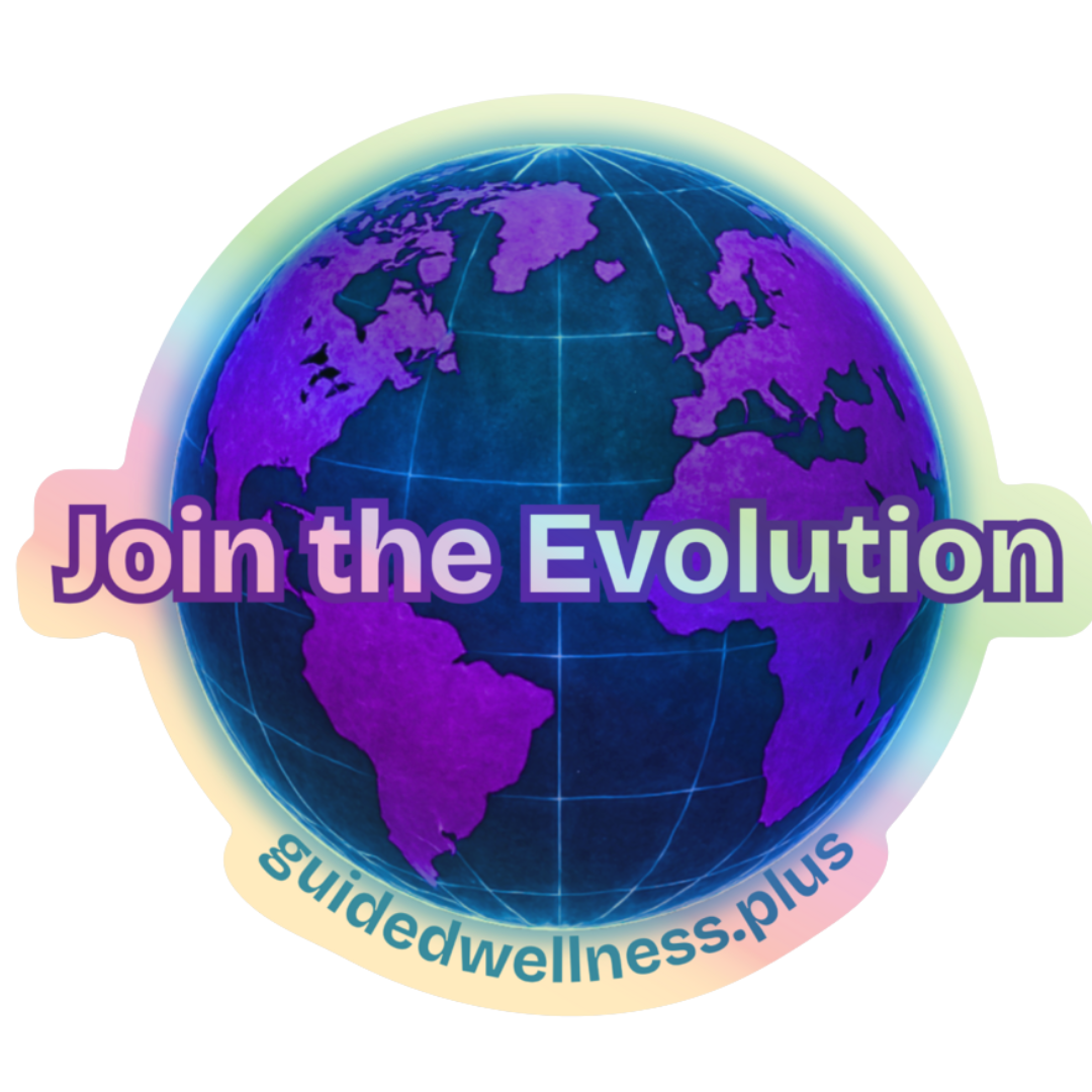 Guided Wellness+ Sticker Pack (4 stickers)