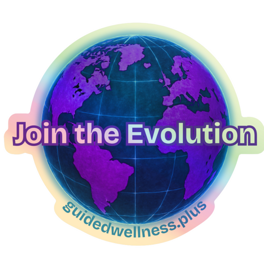 Guided Wellness+ Sticker Pack (4 stickers)